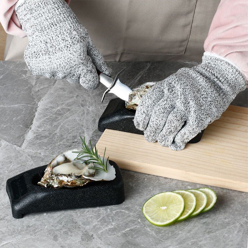 Seafood Shell Opener Shucking Plastic Oyster Shucking Clamp Kitchen Accessories