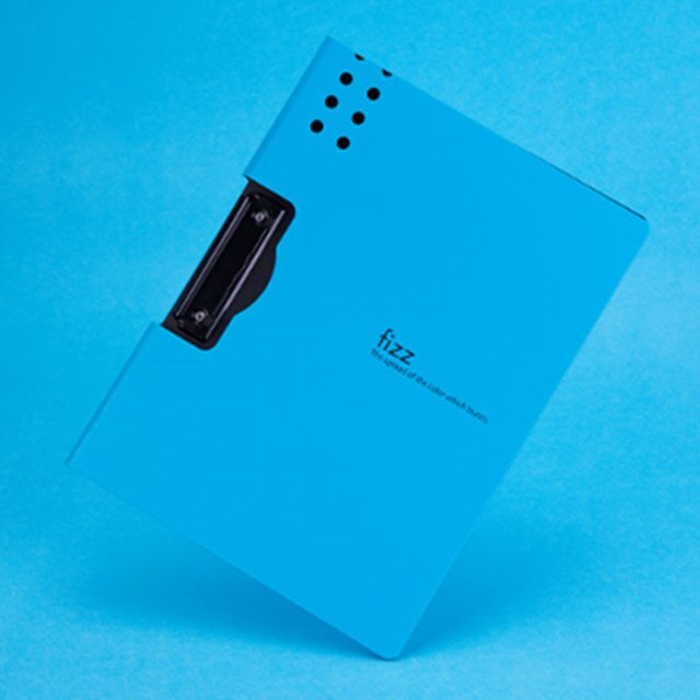 Xiaomi fizz horizontal a4 pasta 7 cores fosco textura pasta portátil almofada portátil caneta bandeja escritório arquivo de metting bolso 6 cores: Sky blue