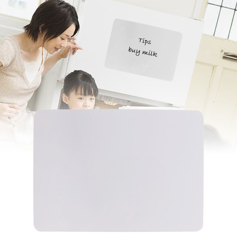 neue A5 Magnetische Whiteboard Kühlschrank Zeichnung Aufnahme Nachricht Bord Kühlschrank Memo Pad 210x150mm