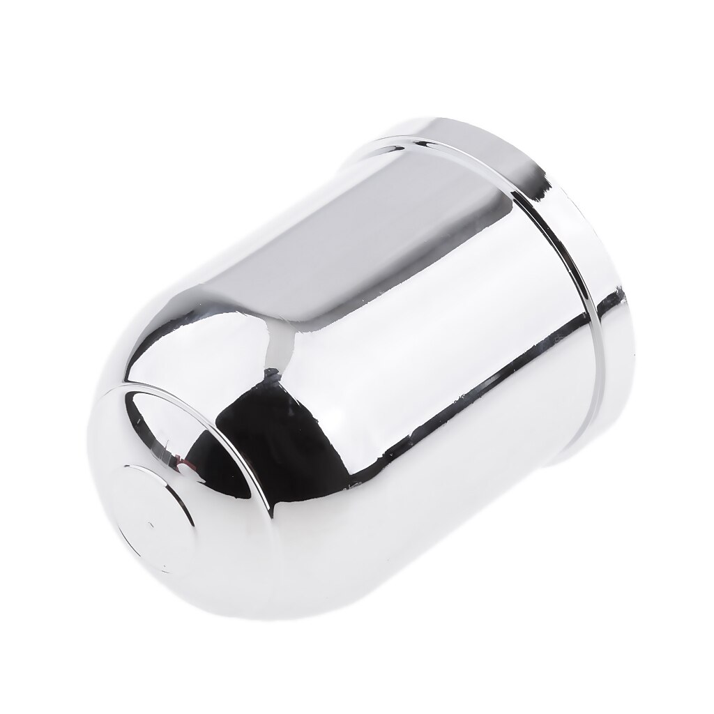1 pakke 50mm krom plast tilhengerfeste deksel tilhengerfeste kulebeskytter