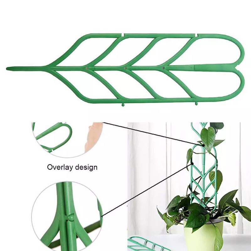 Gjør selv mini espalier ramme plante kunstig klatre blomsterstativ hageverktøy stativ støtte plantestøtteramme