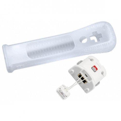 Afstandsbediening Sensor Nauwkeurigheid Game Motion Plus Precisie Verbeteren Gamepad Adapter + Siliconen Sleeve Voor Nintendo Wii