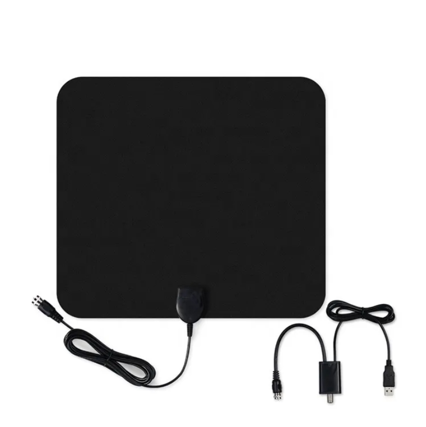 Indoor igital HDTV Antenna 100 Miles Range, 4K 1080P HD Support with Signal Booster for Rural/Suburban House, FCC Cer