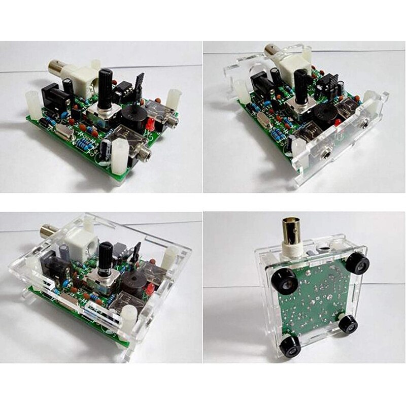 S-Pixie Cw Qrp Transceiver Telegraph Kortegolf Radio Radio 7.023Mhz 40 Meter + Case Gemonteerd