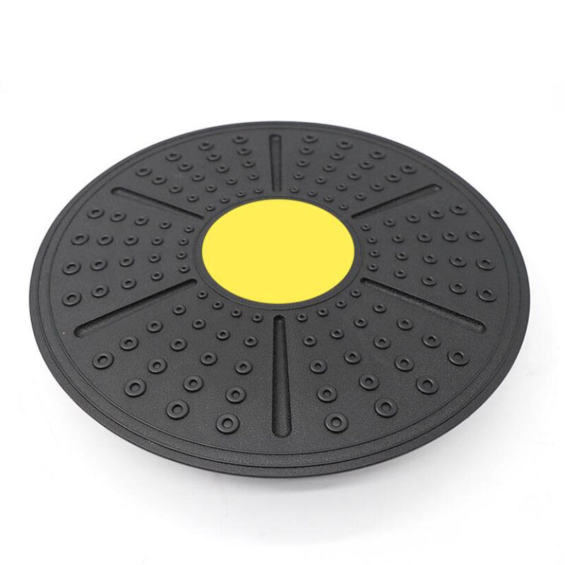 Balance Board Fitness Equipment Twist Boards Physical Therapy Equipment Twisting Back Board Thin Waist Legs Workout Non-Slip: Yellow