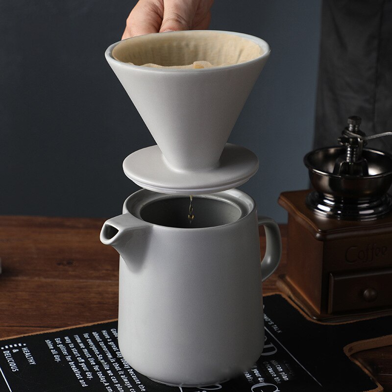 V60-cafetera de conducción manual reutilizable, filtro de gotero de café, conjunto de accesorios para Cocina