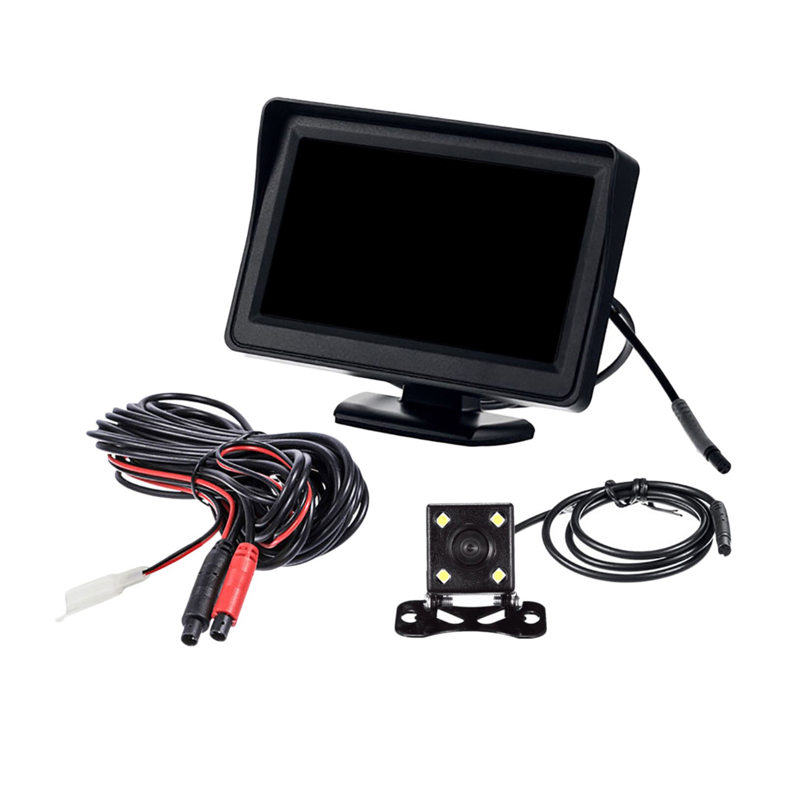 Car 4 LED Reverse Camera with 5