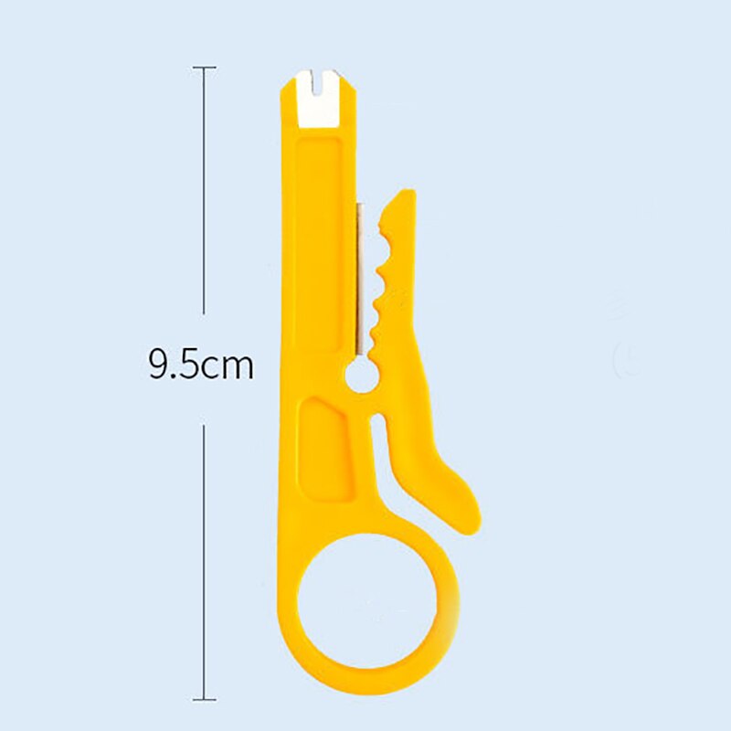 RJ45 Cable Crimper Ethernet Hole Connector Crimping Tool Multi-Function Network Tool Cable Clamp Wire Stripper Set