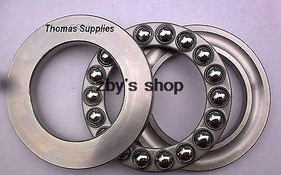 1pc 55 x 78 x 16mm 51111 axiella kullager 3- delar 55*78*16