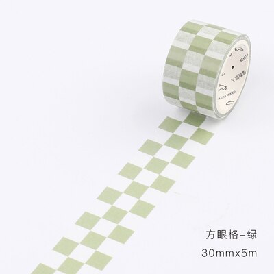 Bande washi décorative en forme de nid d'abeille, feuille d'or, argent, grille carrée, mur en brique, ruban de masquage pour bricolage planificateur journal intime, scrapbooking