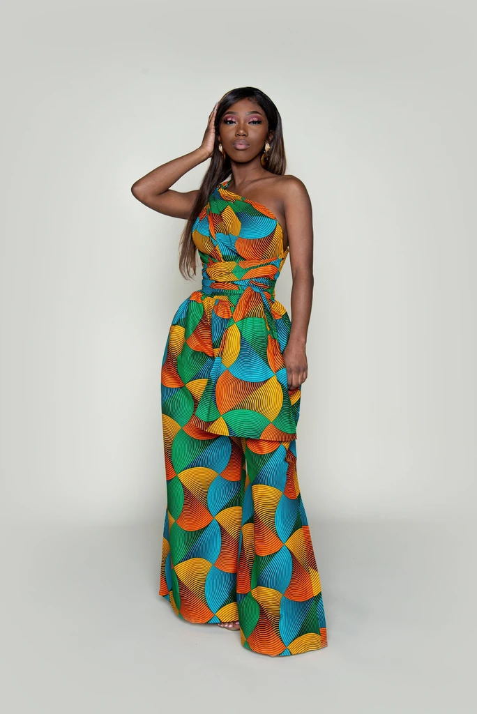 Dashiki African Dresses For Women Bazin Jumpsuits Ankara Dresses Off Shoulder Riche African Print Clothes For Women