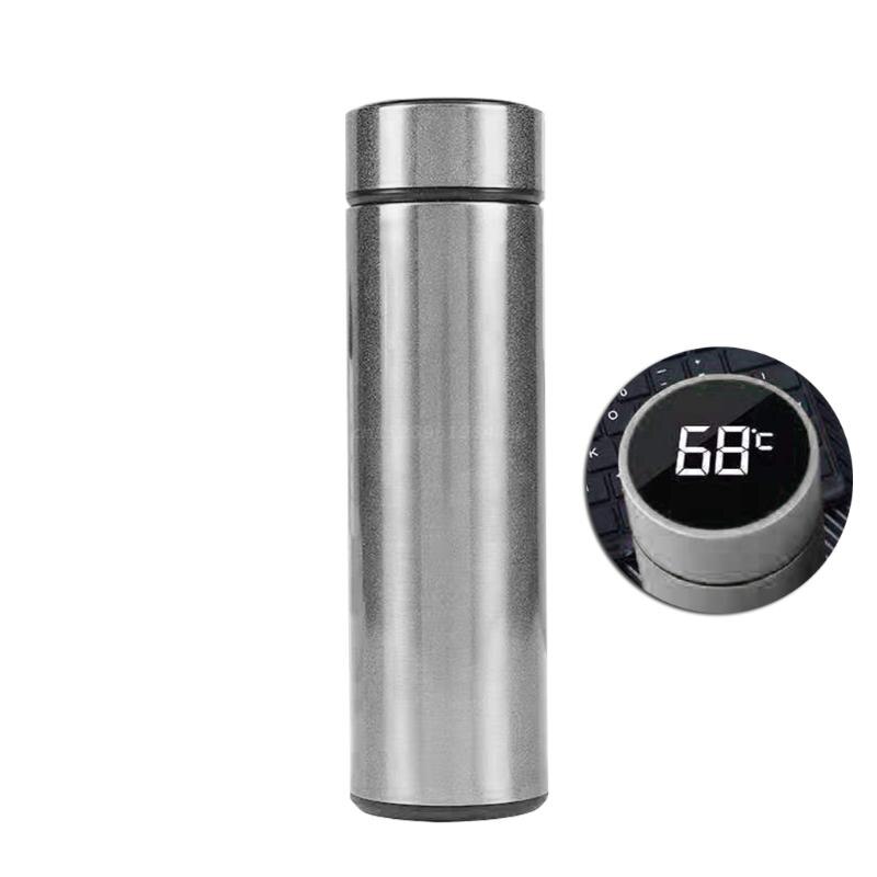 Termo inteligente de acero inoxidable con pantalla de temperatura, botella de viaje para viaje, sopa, café, termo, botella de agua: 6