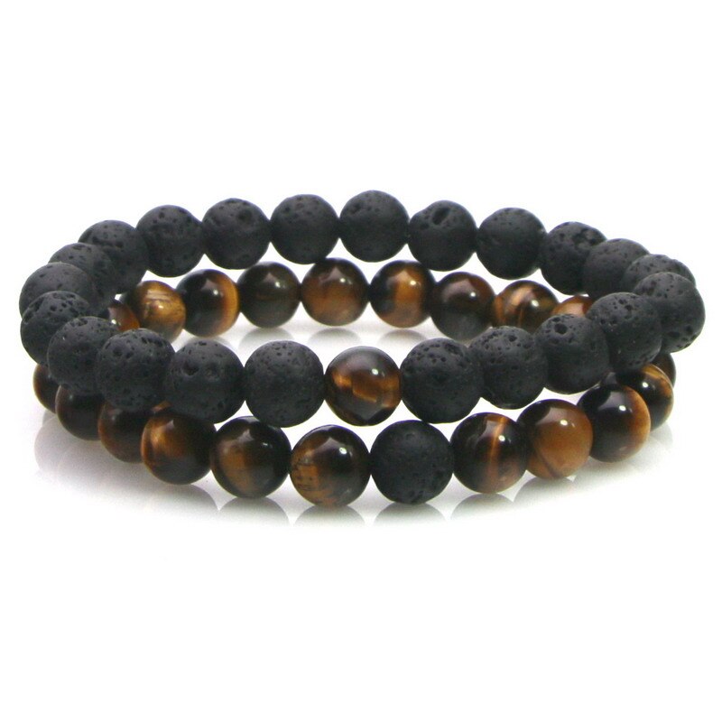 heiße herren-Armbinde Schwarz Perlen Armreifen &Ampere; Armbänder Handgemachten Schmuck Armbinde für Frauen oder Männer: HJT1273