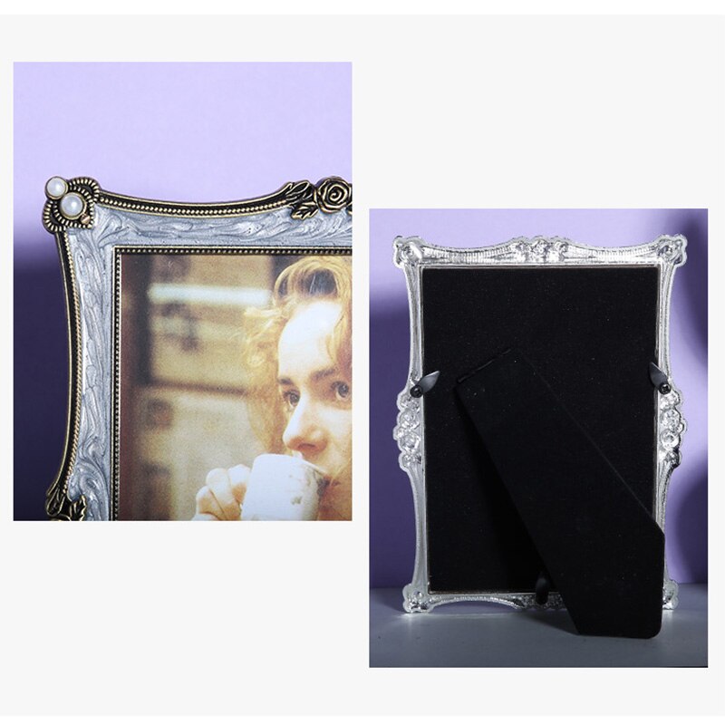 European Style Photo Frame Ornaments Nightstand De... – Grandado