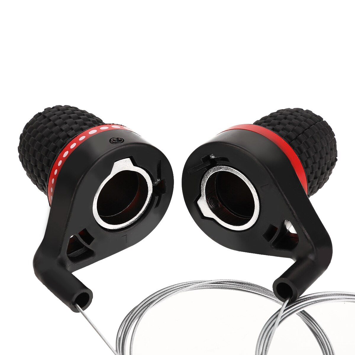 1 Pair Rubber Bicycle Gears Mountain Bike Bicycle Speed Twisted Gear Shifter With Turning Handles Bicycle Accessories