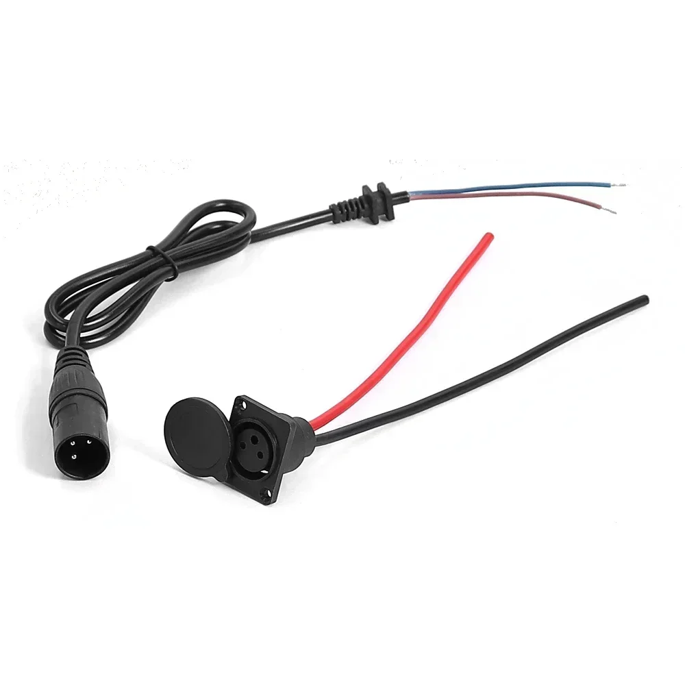 Universal Charging Plug Charger Interface Cable Wire Male Female E-Bike Connector Service Socket For Electric Scooter Parts