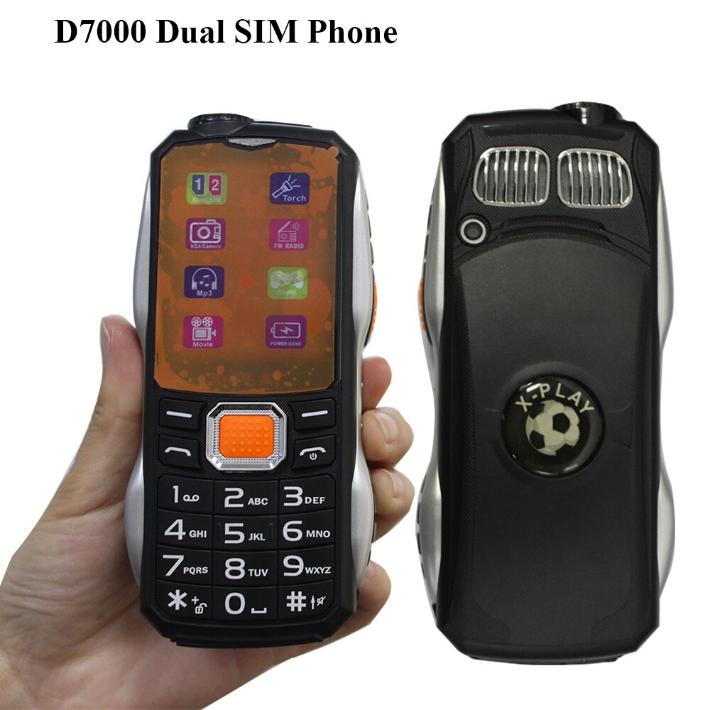 ! D7000 Cheapest Mobile Phone GSM Dual SIM Card Big Button Phones Preferential Multilingual Elderly Cellphone PK A6