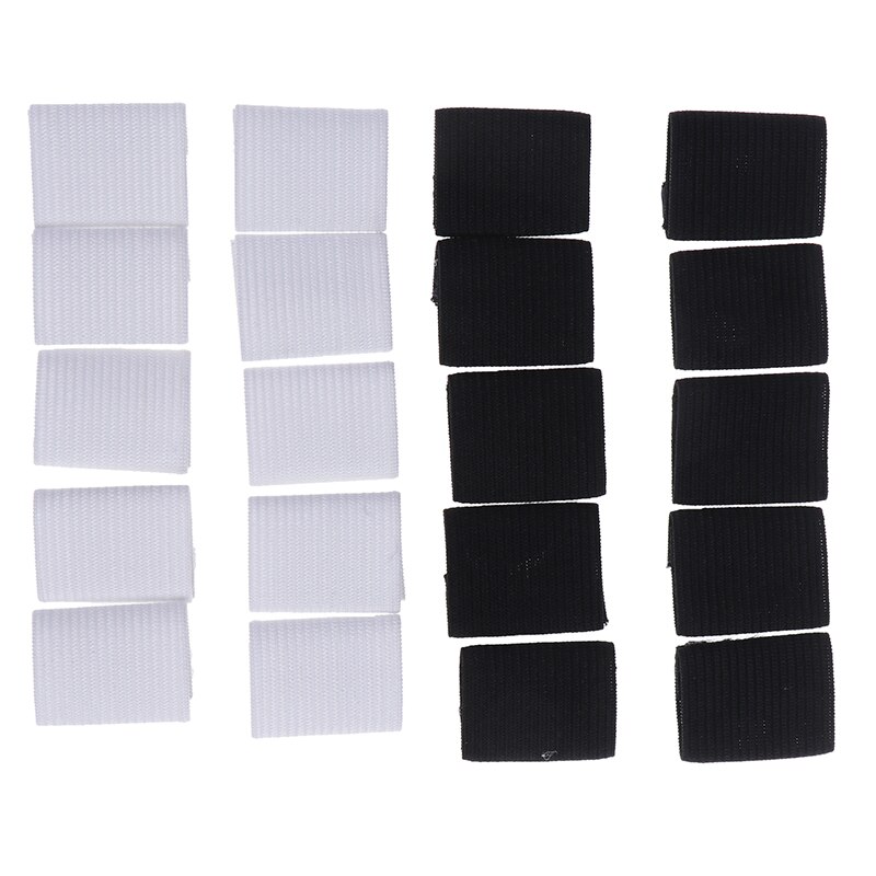 10pcs Outdoor Sports Finger Sleeves Arthritis Support Finger Guard Basketball Volleyball Finger Protection