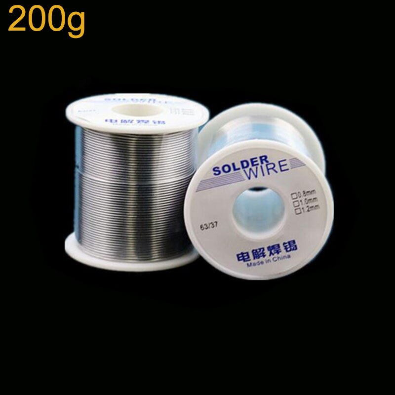 1 stk 0.8 1.0mm sveisejern lodding  sn25 pb 75 tinn bly fluss loddetråd 200g