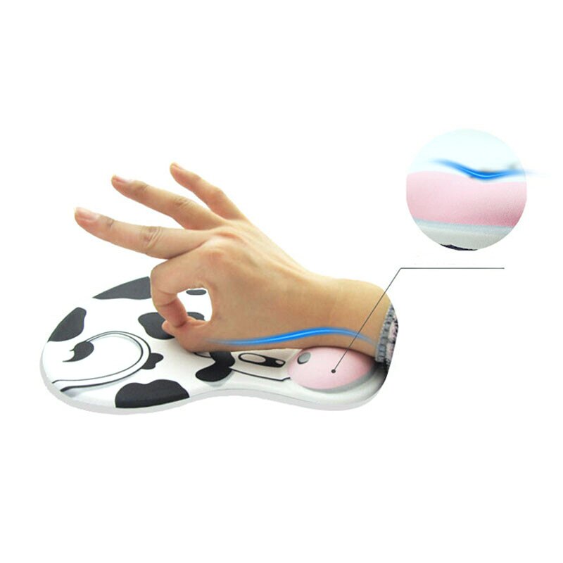 Anti-Slip Mouse Pad Mat Gel Wrist Support For PC Laptop Macbook Desk