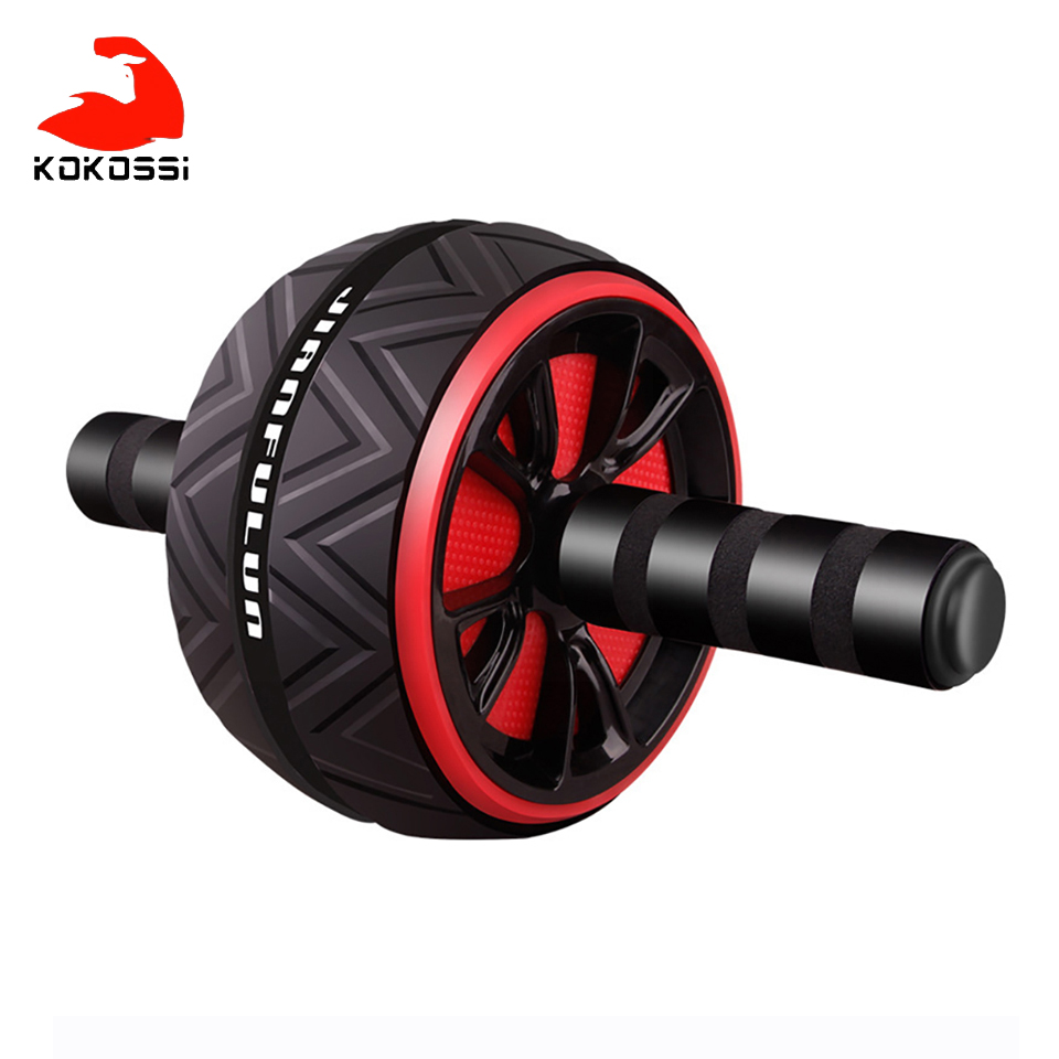 KoKossi-Rodillo Abdominal con alfombrilla, equipo de entrenamiento en casa, gimnasio, boxeo, abdominales, entrenador de ejercicio, herramienta delgada Unisex: 06