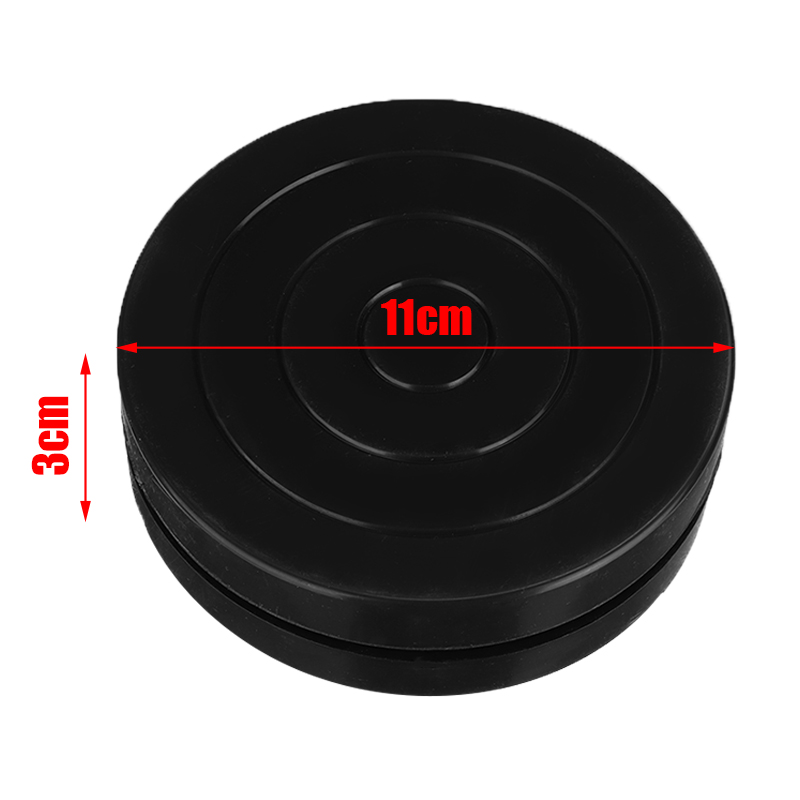 Pottery Turntable Dia 11cm Plastic Pottery Wheel Rotate 360 Flexible Rotation Wheel Pottery Rotary Plate Clay Sculpture Tool