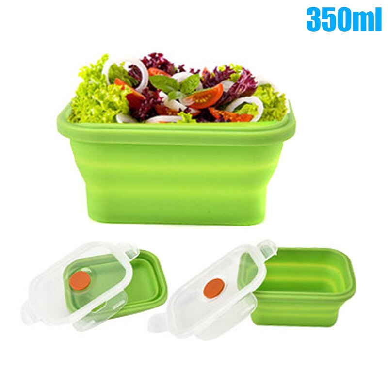 produit Silicone Bento boîte pliante déjeuner bol alimentaire stockage conteneur boîtes vaisselle alimentaire conteneur boite repas enfant