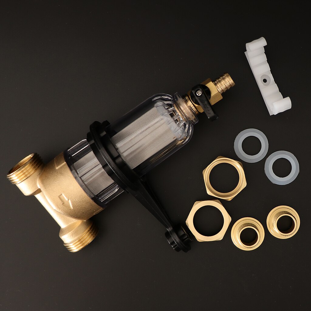 Reusable Sediment Spin Down Replacement Water Pre Filter Water System Kitchen Dishwasher and