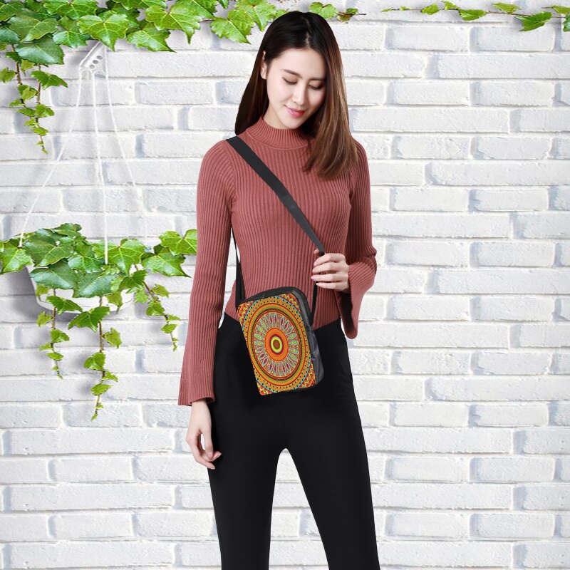 CROWDALE DIY Vrouwen Messenger Bags Bohemian stijl Schoudertas Kinderen Crossbody Tas voor Meisje reistas 23cm x 17cm x 5cm