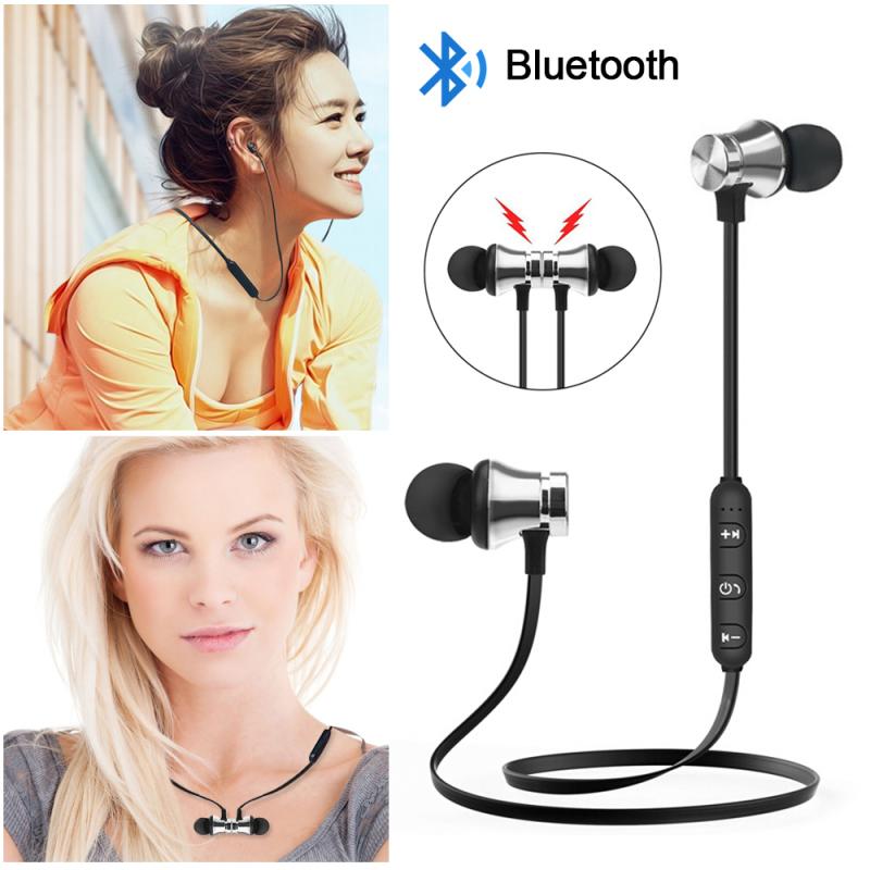 Draadloze Bluetooth Hoofdtelefoon S8 Magnetische Stereo Headset Sport Muziek Oortelefoons Met Microfoon Waterdichte Hoofdtelefoon