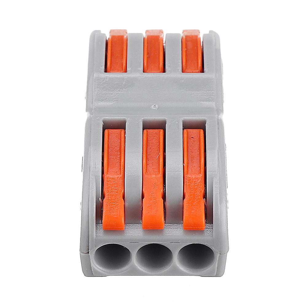 1pc 3 Pin Wire Docking Connector Terminal Block Universal Quick Terminal Block SPL-3 Electric Cable Wire Connector Terminal