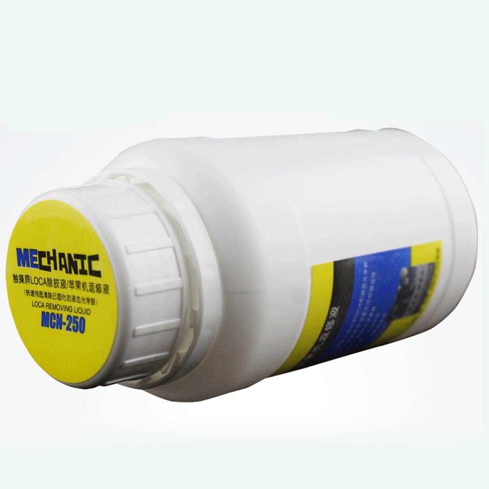 250ml Mechanic MCN-250 LCD uv glue remover for LOCA glue samsung iphone and other screen separator mahine
