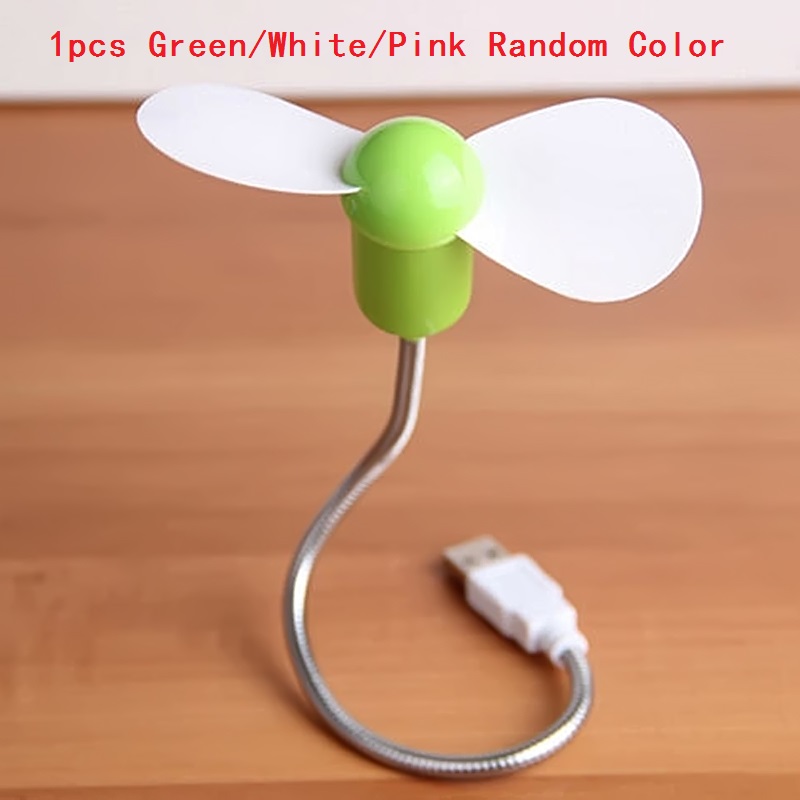 Mini usb ventilator flexibele koelventilator mini laptop pc draagbare koeler flexibel bureau desktop notebook voor laptop desktop pc computer: 02
