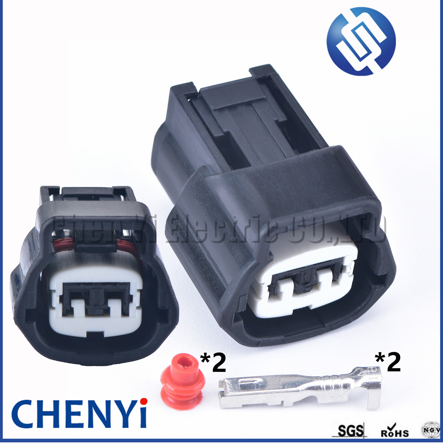 2 Pin water temperature sensor plug injector plug RB S14-SR IAC FICD ECT Engine Harness plug 6189-0772 for Nissan Infiniti: Orange