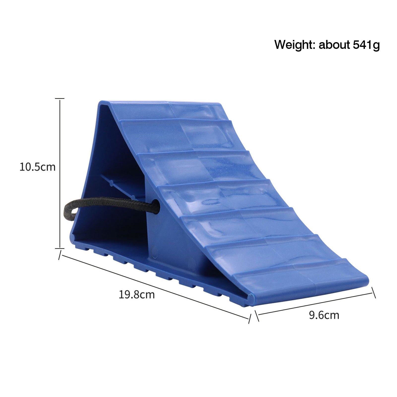 2Stck Unterlegkeil Anti-Schleudern Fahrzeug Auto Lkw Rad Reifen Keil halt Block Rad Stopper Gummi Dreieck Holz Stopper