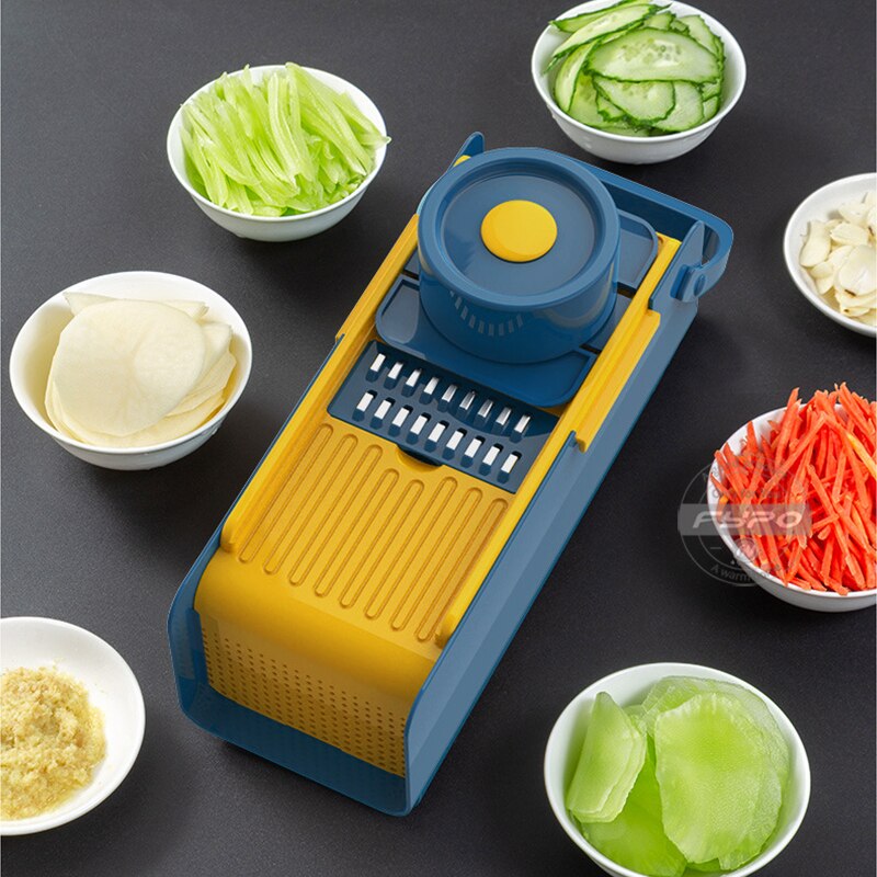 Cortador de verduras multifuncional mandolina rebanador en cubitos cocina hogar patata rebanador ensalada fabricante utensilios de cocina