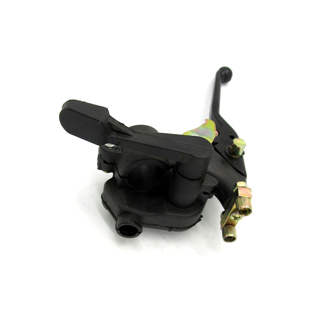 22mm Dual Brake Lever With Parking For 2 Stroke 47CC 49CC Mnni Quad ATV Moto Brand Brake Lever Oil Pumb