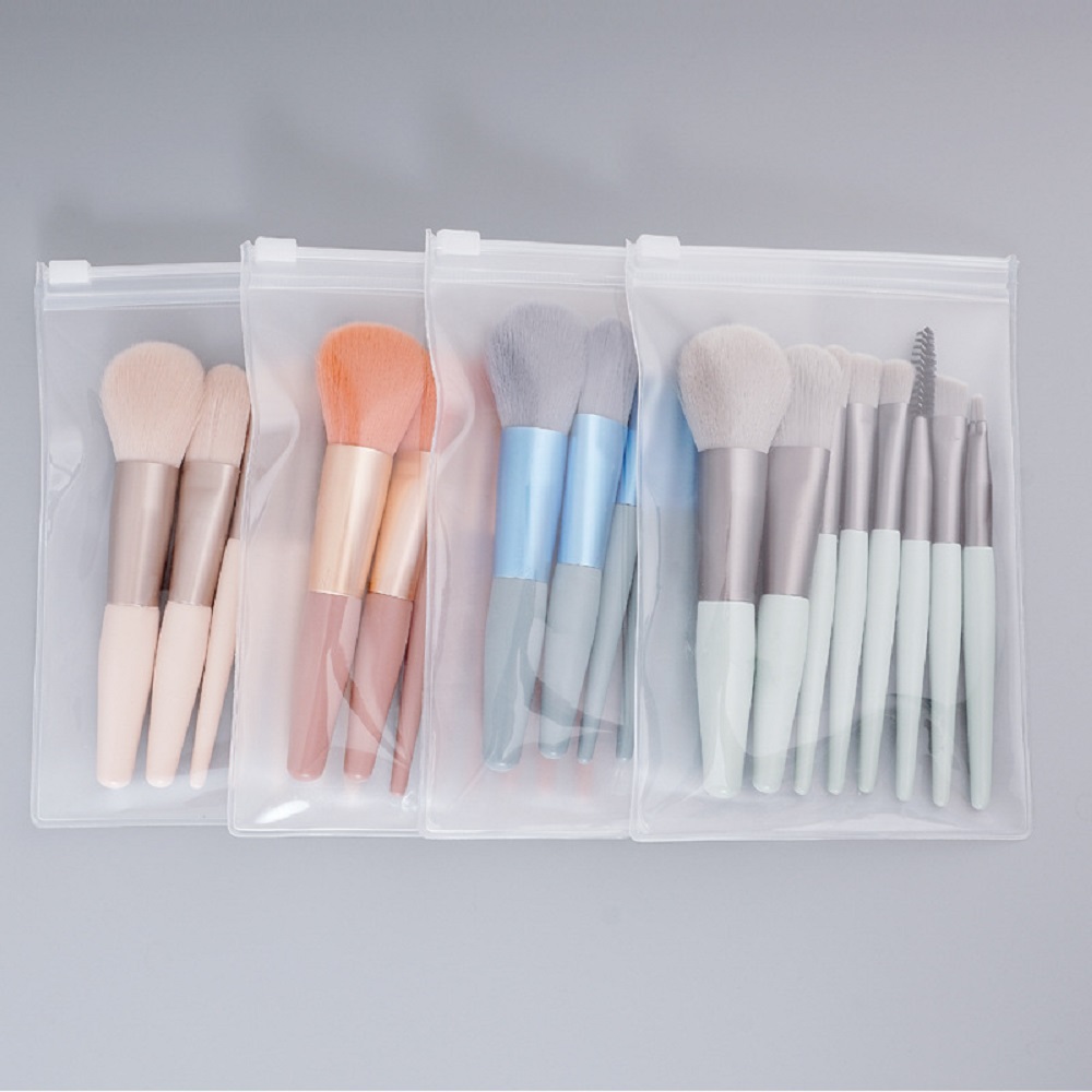 Juego de 8 Uds de brochas de maquillaje, brocha correctora de maquillaje, colorete, brocha para polvos sueltos, sombra de ojos, resaltador, brocha para base, herramientas de belleza