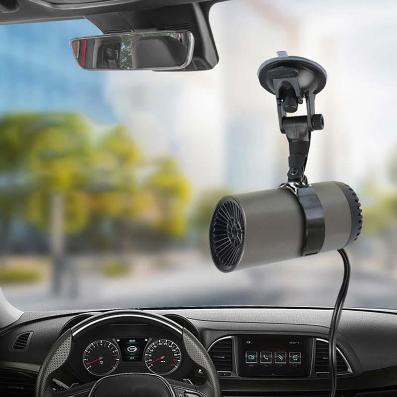 12V 150W 2 In 1 Portable Car Heater Fast Heating Car Heater Demister Vehicle Heater Fan For Windshield Warm Fan For Truck Van