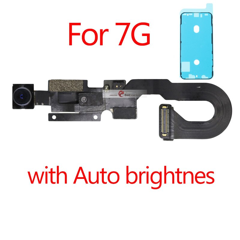 1pcs Proximity Sensor Light Flex Cable For iPhone 7 8 Plus 5.5 Front Camera with screws earpiece Assembly: 7G With  brightne