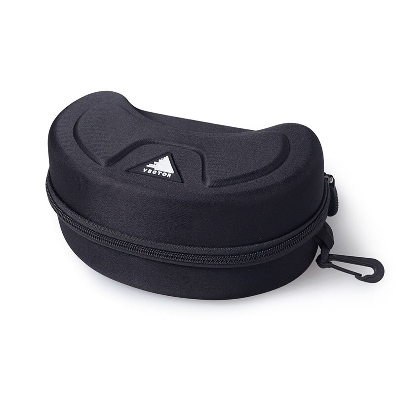 VECTOR Ski-Gafas de esquí de doble capa UV400, con protección UV antiniebla, gafas de esquí grande, gafas de Snowboard para hombre y mujer: Glasses case
