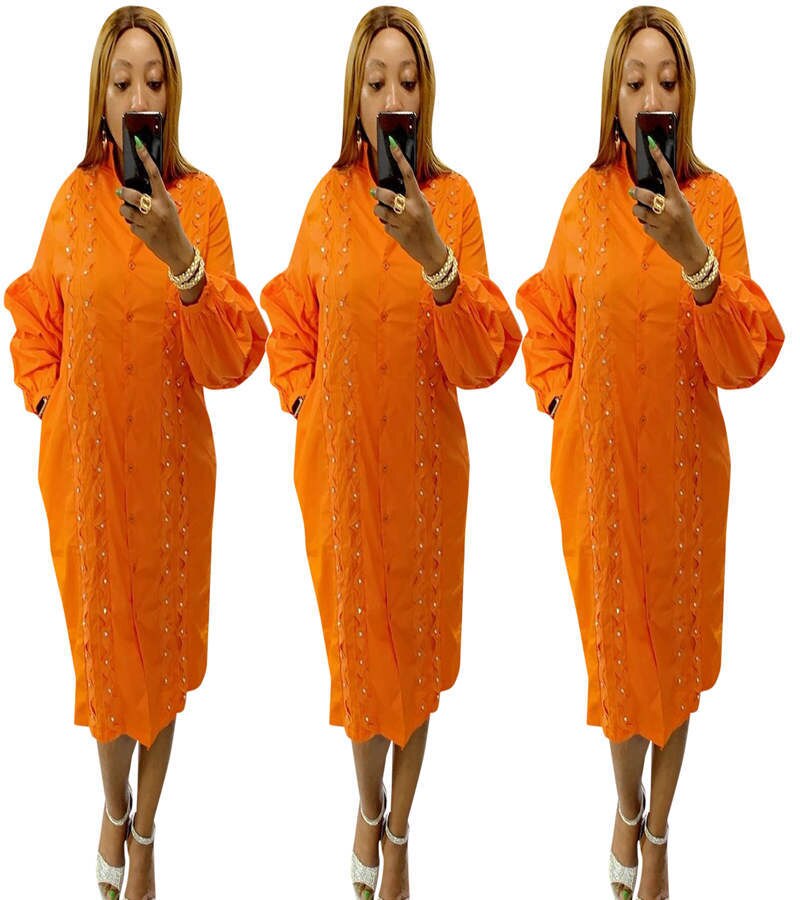 African Dresses For Women Vetement Femme Yellow Africa Shirt Dress African Clothes Dashiki Ankara Dresses Ladies
