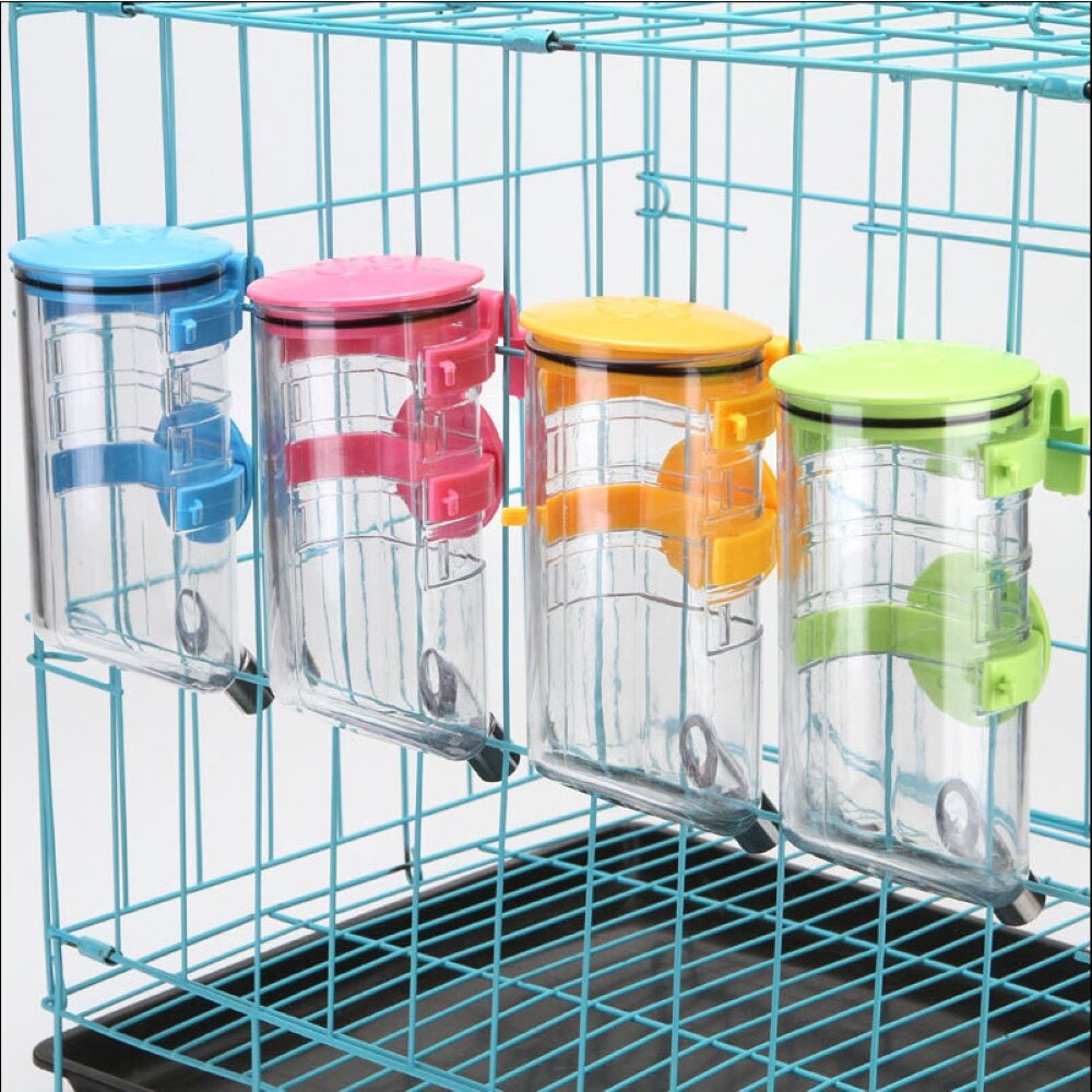 Pet Water Bottle Automatic Leak-Proof Clean Sanitation Hanging Water Dispenser Puppy Cat Guinea Pig Squirrel Drinking Feeder
