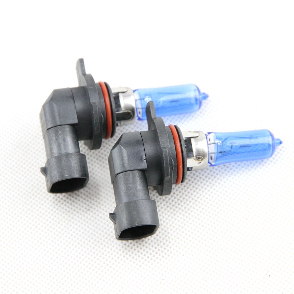 2x 9012 12V 55W Halogen Headlight Bulb with Quartz Glass High Wattage 6500K White 9012 LL HIR2 HIR PX22d Bulbs Lamp