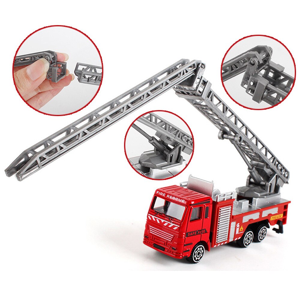 Alloy Engineering Toy Mining Car Truck Children's Birthday Fire Rescue Toys For childrenToy Vehicles Fire Truck