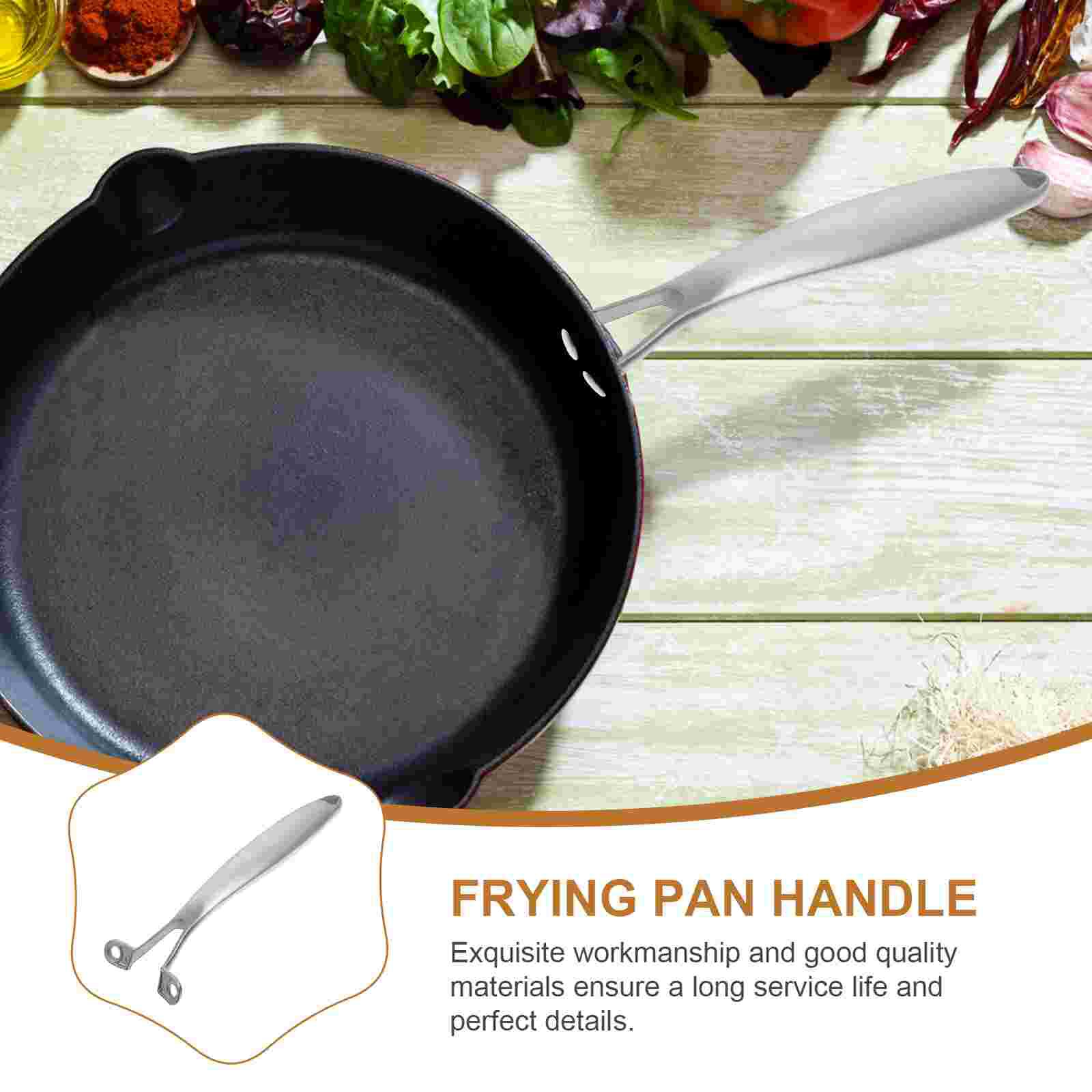 Koekenpan Handvat Rvs Pan Handvat Anti Brandwonden... Vicedeal
