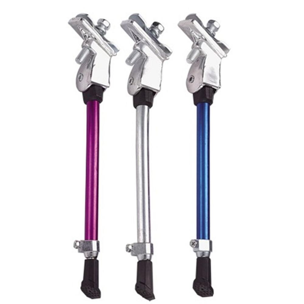 Aleación de aluminio, soporte de Pie ajustable para bicicleta, soporte de pie para Kickstand para bicicleta de montaña o de carretera, piezas para bicicleta