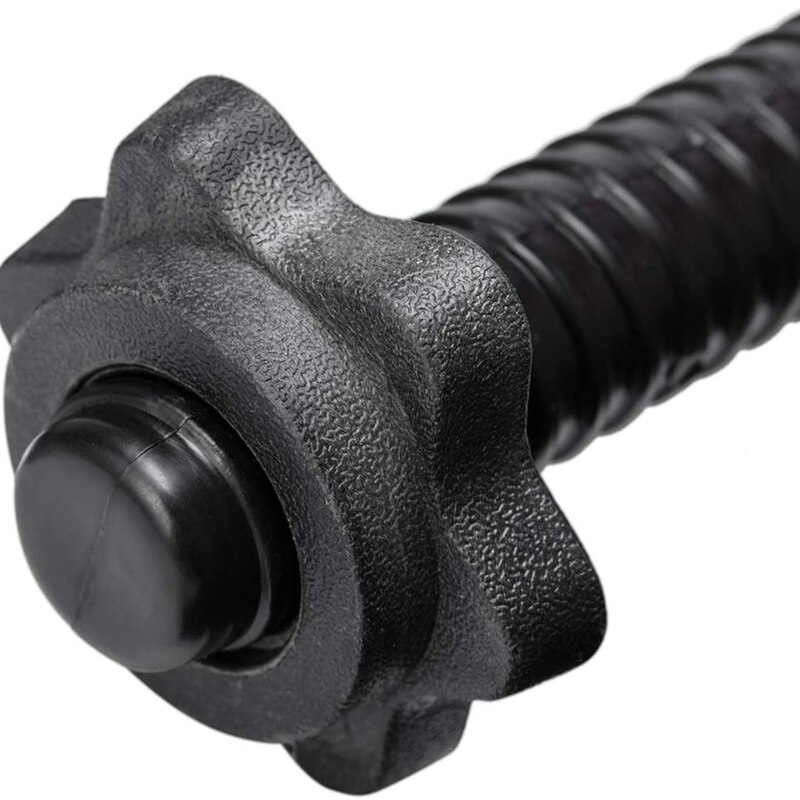 2 Pairs Dumbbell Hex Nut,Dumbbell Rod Nut,Spinlock Collars for Barbells Bars Training Sports