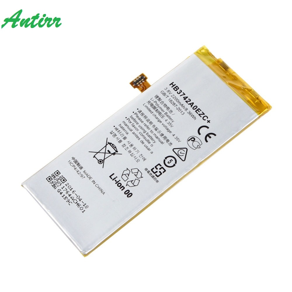 Per Huawei P8 Lite Sostituzione Della Batteria di Alta Qualità 3.8 V 2200 mAh Li-Polymer Batteria Per Huawei Ascend P8 Lite HB3742A0EZC + #20