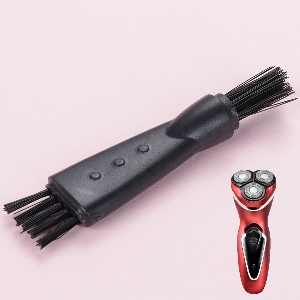 5 stk elektrisk værktøj til mænd barbermaskine rengøringsbørste sort plastik erstatning hår barberbørste hårfjerner rengøringsværktøj